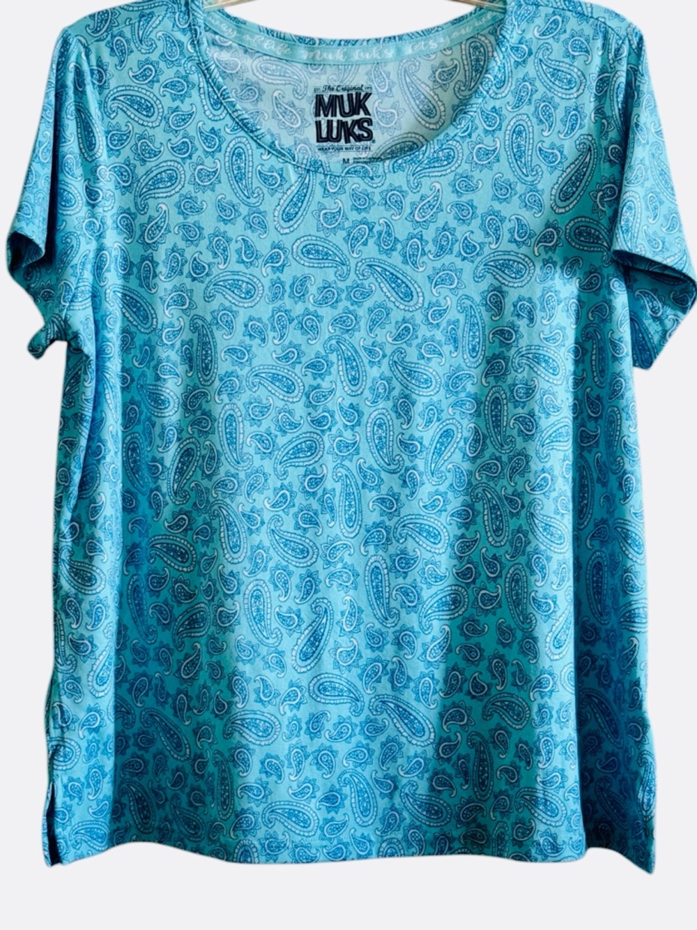 Muk Luks Turquoise 3-Piece Lounge Set - Picture 5 of 12